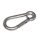 Edelst.-Karabinerhaken mit Auge 60x 6mm <10 St.>, KK6260-10