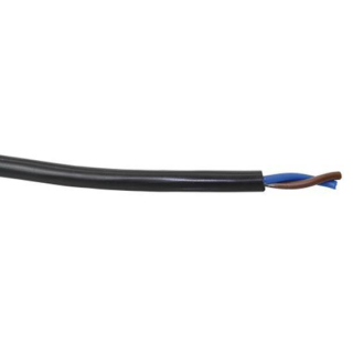 Kabel H05VV-F flexible 2x1.5mm² blau/braun 10m, KW2801528-10