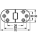 Spieltischband Typ SMH-30 Messing verchromt, LASMH30CR