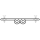 Spieltischband Typ SMH-40 Messing verchromt, LASMH40CR