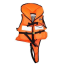 Kinderfeststoffweste CE100N bis 15kg Orange, LX20030