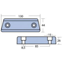 Magnesium Anode Bar Volvo Duo Prop 290, MA00708M