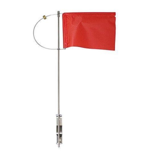 Verklicker mit Seitenh/Tuch/Gegengew. 150mm -ROT-, MB6154-6