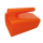 Ösfass (Wasserschaufel) flach ca. 2 Liter orange, MB7012