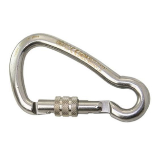 Karabinerhaken 120mm SCREW-Lock Edelst. 1.4401, NB53612