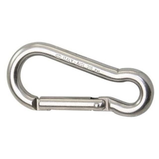 Edelstahl-Karabinerhaken AISI316 120mm, NB6112