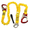 Lifeline elastisch 2 Karabiner + 1 Schnappschäkel,...