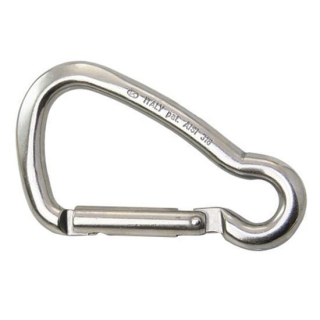 KONG Karabinerhaken asymm. AISI316 80mm, NB7180
