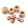 Stophülse Kupfer 1/ 8" 3/3.5mm rund (rot) 10St., NTS118J-10