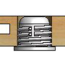 Standard-Buchse PC-F1 selbstschneidend VP=100, NZPCF1-100