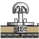 Standard-Clip PC-M1 selbstschneidend 5Kg VP=100, NZPCM1-100
