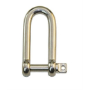 Edelst.-Schäkel geschm. D-Form lang 9.5mm, PG8310