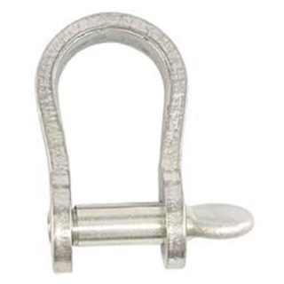 D-Schäkel Flachmaterial Bolzen M6, PH150061