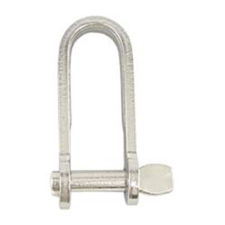 Schlüssel Schäkel Flachmaterial D-Form Bolzen M5, PH185205