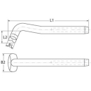 T-Terminal für 6mmØ AISI316, PH610006