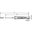 Wantenspanner "QRT" AISI316 für 2.5mm Seil, PHQRT25014