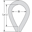 Edelstahlkausch AISI304 für Ø 6mm (VE=10St.),...