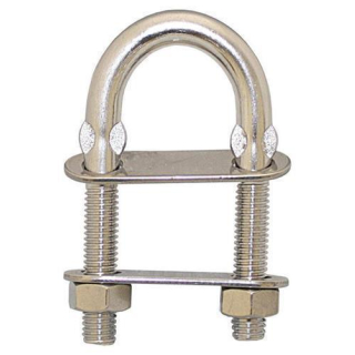 U-Bolzen AISI316 Ø6mm x 69mm SB-verpackt, PK340635-SB