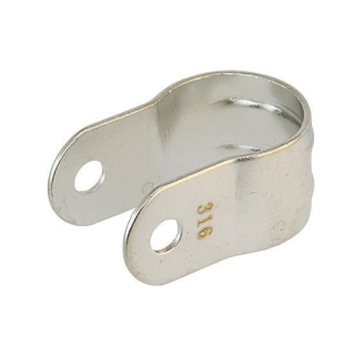 Rohrschelle AISI316 für Rohr Ø25mm (10St/VE), PK372505-10