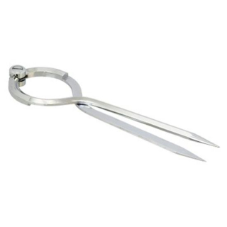 Einhand-Marinezirkel hochglanzverchomt 190mm, PN56