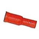 Flachsteckhülse isoliert rot 0.5-1.5mm<10St.Pack>, PQ726