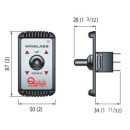 Handschalter für Ankerwinde (schwarz), QI210800