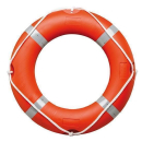 Rettungsring SOLAS 4kg mit Reflexstreifen, RM2000