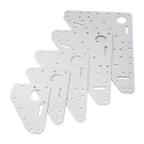 RUTGERSON Kopfbrett 160x220x265mm silber elox., RS1103160