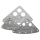RUTGERSON Kopfbrett 100x115mm 3mm Composite, RS1105115