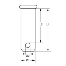 Steckbolzen 1.4401 5mmx24mm (100-Stück-Beutel),...