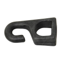 Kunststoffhaken für 6mmØ schwarz VP=100...