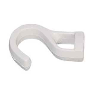 Kunststoffhaken f.8mm WEISS (100-Stück-Packung), SK22-100