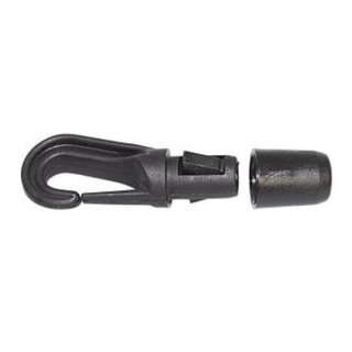 Spezial-Haken für 5mm Leine schwarz <VP=10 Stück>, SK29-10