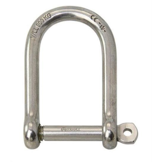 WICHARD-Schäkel geschm. extraweit SELF-LOCK. 5 mm, SR1262