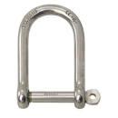 WICHARD-Schäkel geschm. extraweit SELF-LOCK. 5 mm,...