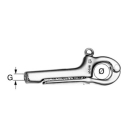 WICHARD Pelikanhaken mit Innengewinde M12, SR12836