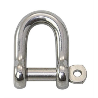 WICHARD-Schäkel geschmiedet D-Form KURZ 8 mm, SR1404