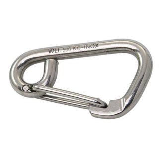 WICHARD Karabinerhaken asymmetrisch 80 mm, SR2325