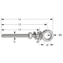 WICHARD Augbolzen M6 x 60 mm Länge, SR6491