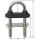 WICHARD wasserdichter U-Bolzen 5 x 60mm schwarz, SR6532-SB