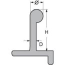 WICHARD-Fußrelingauge, SR6613