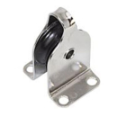 Bockrolle vertikal/horizontal 25 x 8mm Nylon, SS0001
