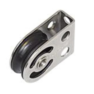 Decksblock mit Bügel 25 x 8mm Nylon, SS0002