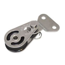Umlenkblock mit breiter Grundplatte 25 x 8mm Nylon, SS0015