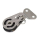 Umlenkblock mit breiter Grundplatte 25 x 8mm Nylon, SS0015