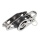Doppelblock mit Hundsfott 25 x 8mm Nylon, SS0023