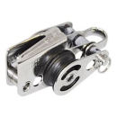 Dreifachblock mit Schlitzklemme 25 x 8mm Nylon, SS0035