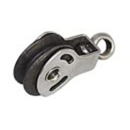 Block mit Wirbelauge 20 x 4mm Carbon, SS0221