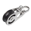 Bockrolle vertikal/horiz. 38 x 10mm Nylon, SS0305