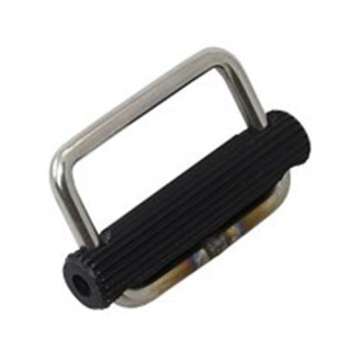 Schnalle mit bewegl. Aluminium-Steg für 30mm, SS0672